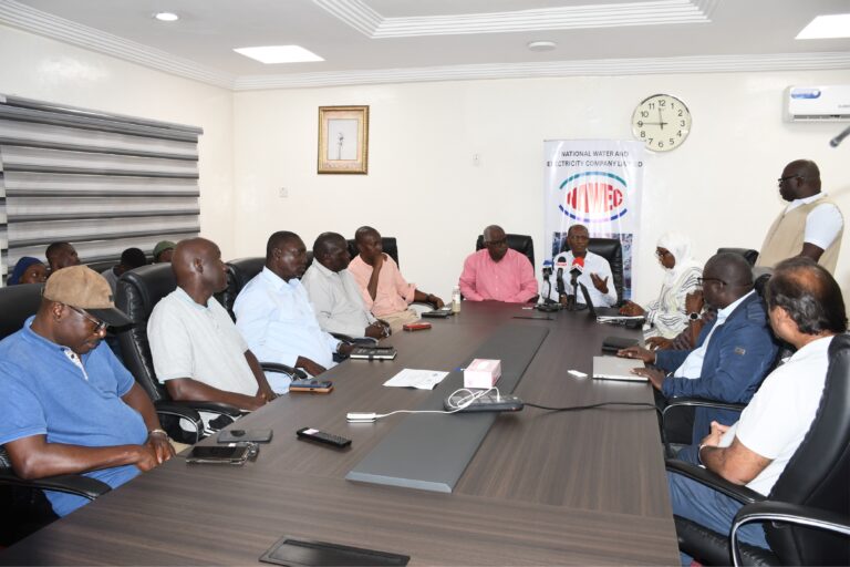 NAWEC and EAGB Conclude Landmark Working Visit with Press Conference and Infrastructure Tour