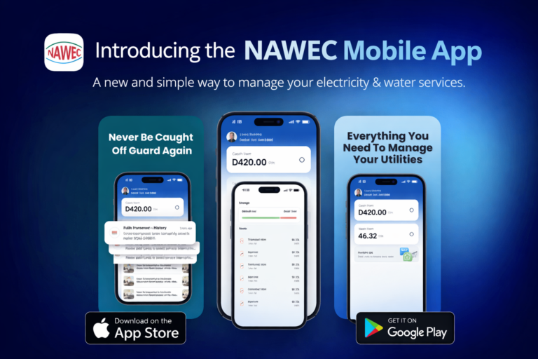 Take Control of Your Utilities — The NAWEC Mobile App Is Now on the App Store