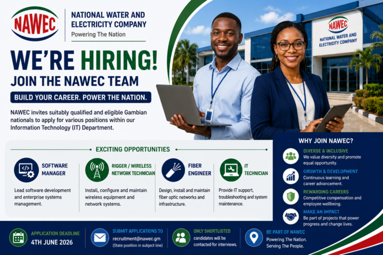Vacancy Announcement — Information Technology Department