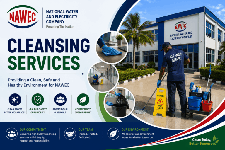 Request for Expressions of Interest: Procurement of Cleansing Services for NAWEC Facilities — Ref: NAWEC/FACILITY/LCS/CL.SVC/02