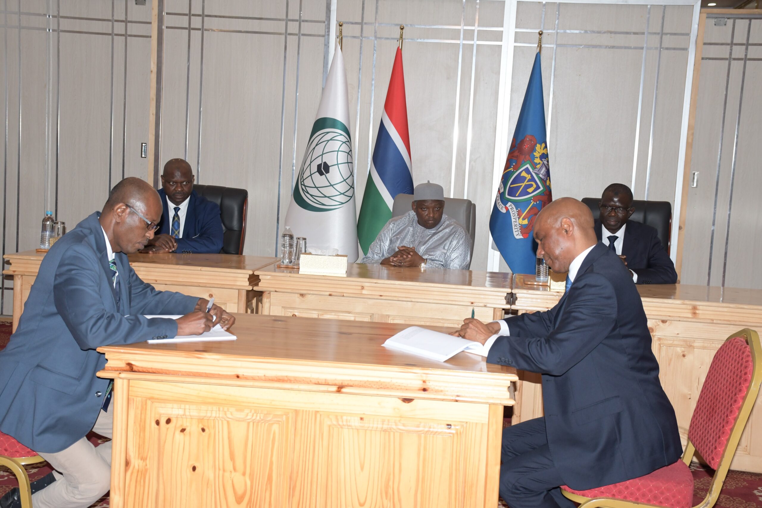 The signing of the Power Purchase Agreement for Soma Solar Park Phase II, observed by the President — 28 October 2026