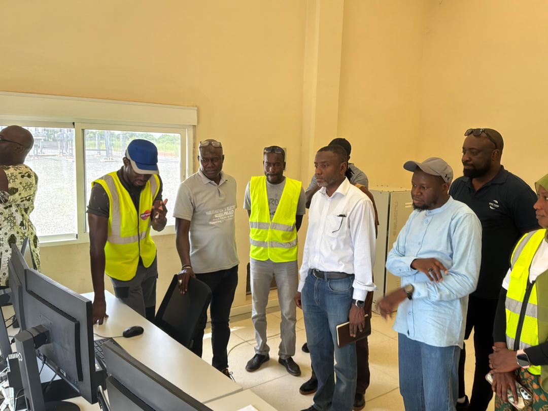 IsDB Mission and NAWEC team during inspection of facilities — GET-RIP Phase I field assessment, 13 October 2026